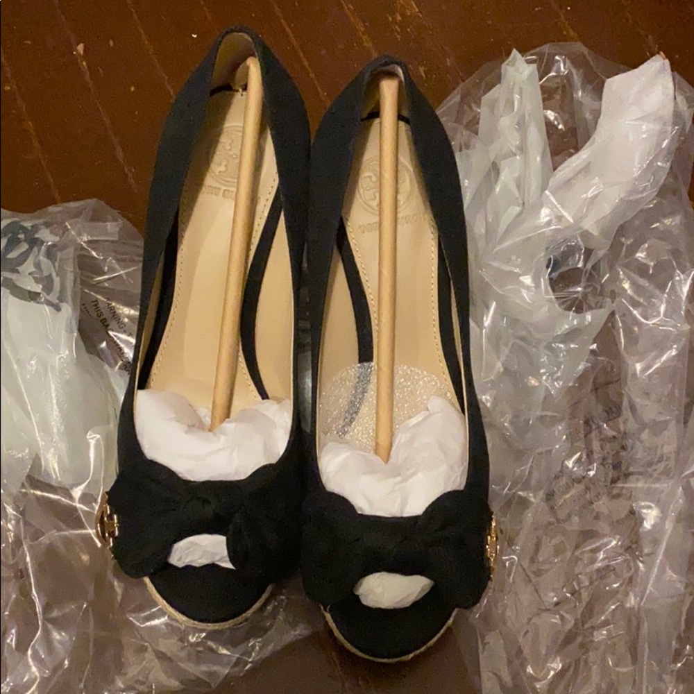 Tory Burch Dory Peep-Toe Espadrille